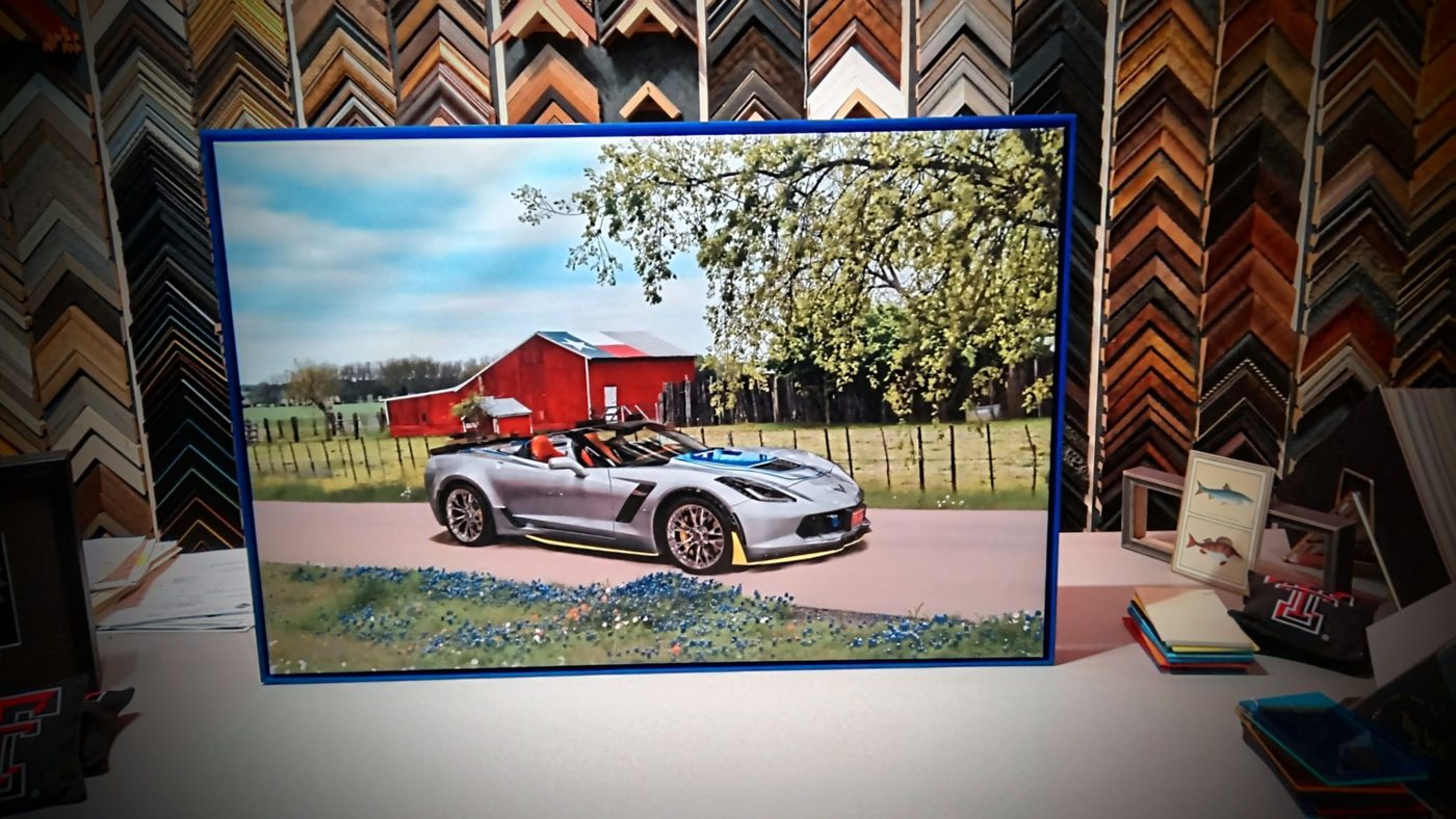 Custom framing work by Uncommon — Lubbock, TX