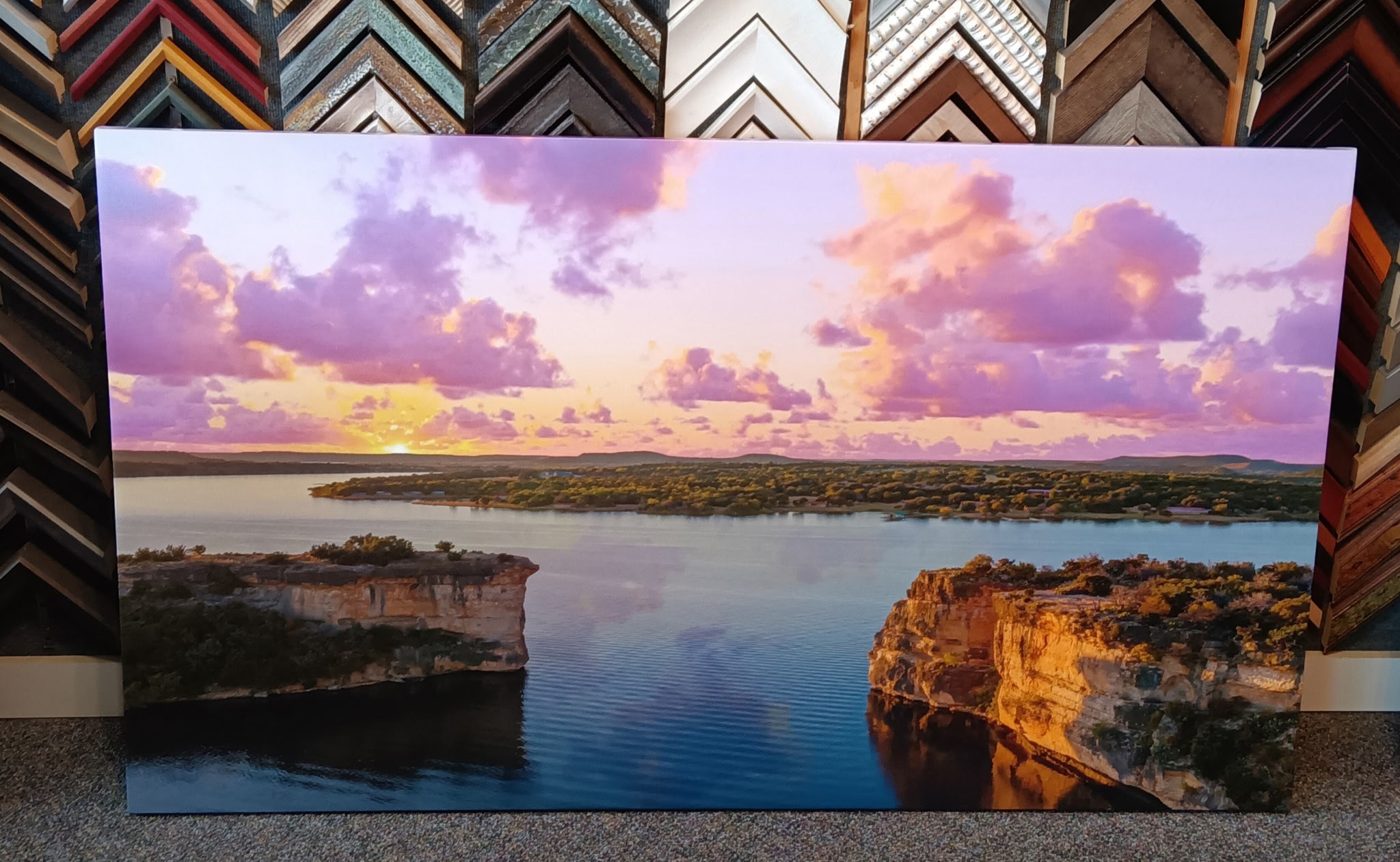 Custom framing work by Uncommon — Lubbock, TX