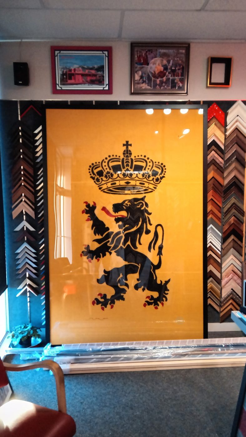 Custom framing work by Uncommon — Lubbock, TX