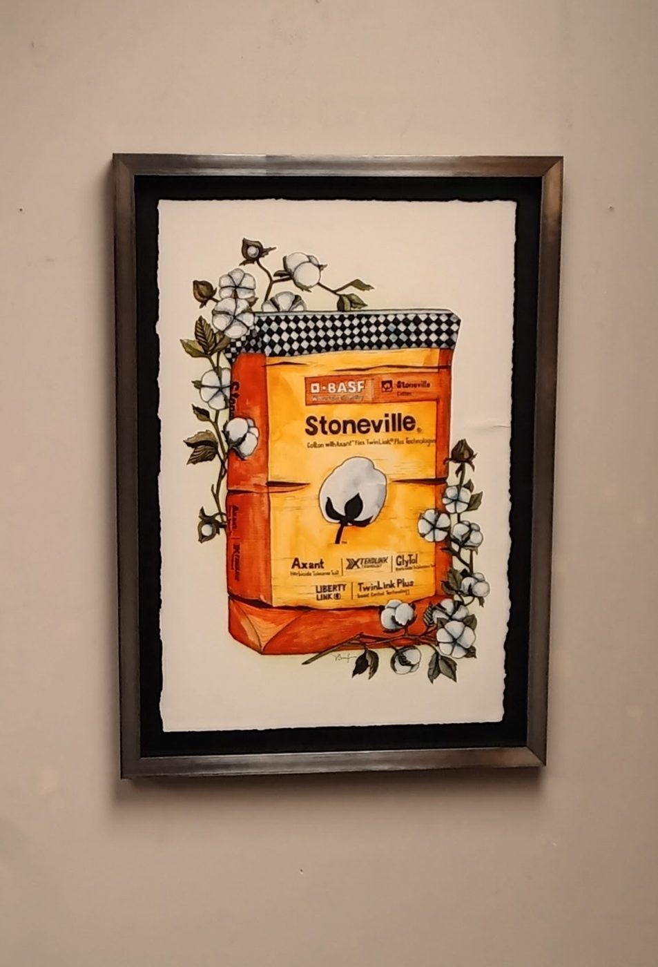 Custom framing work by Uncommon — Lubbock, TX
