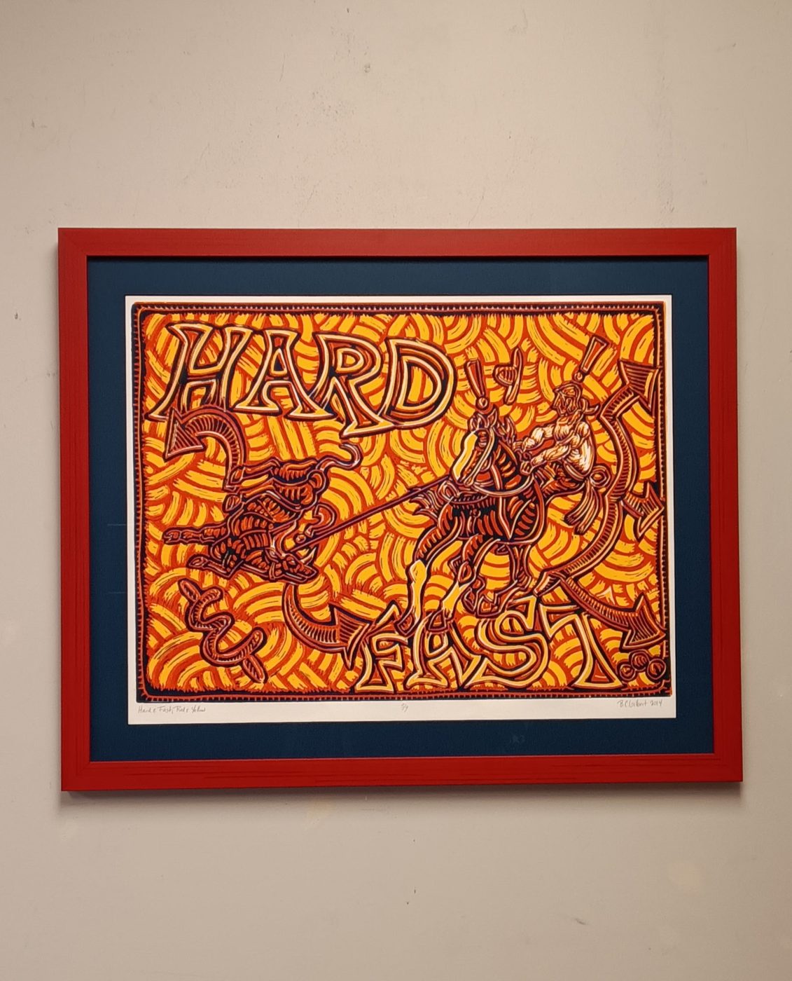 Custom framing work by Uncommon — Lubbock, TX