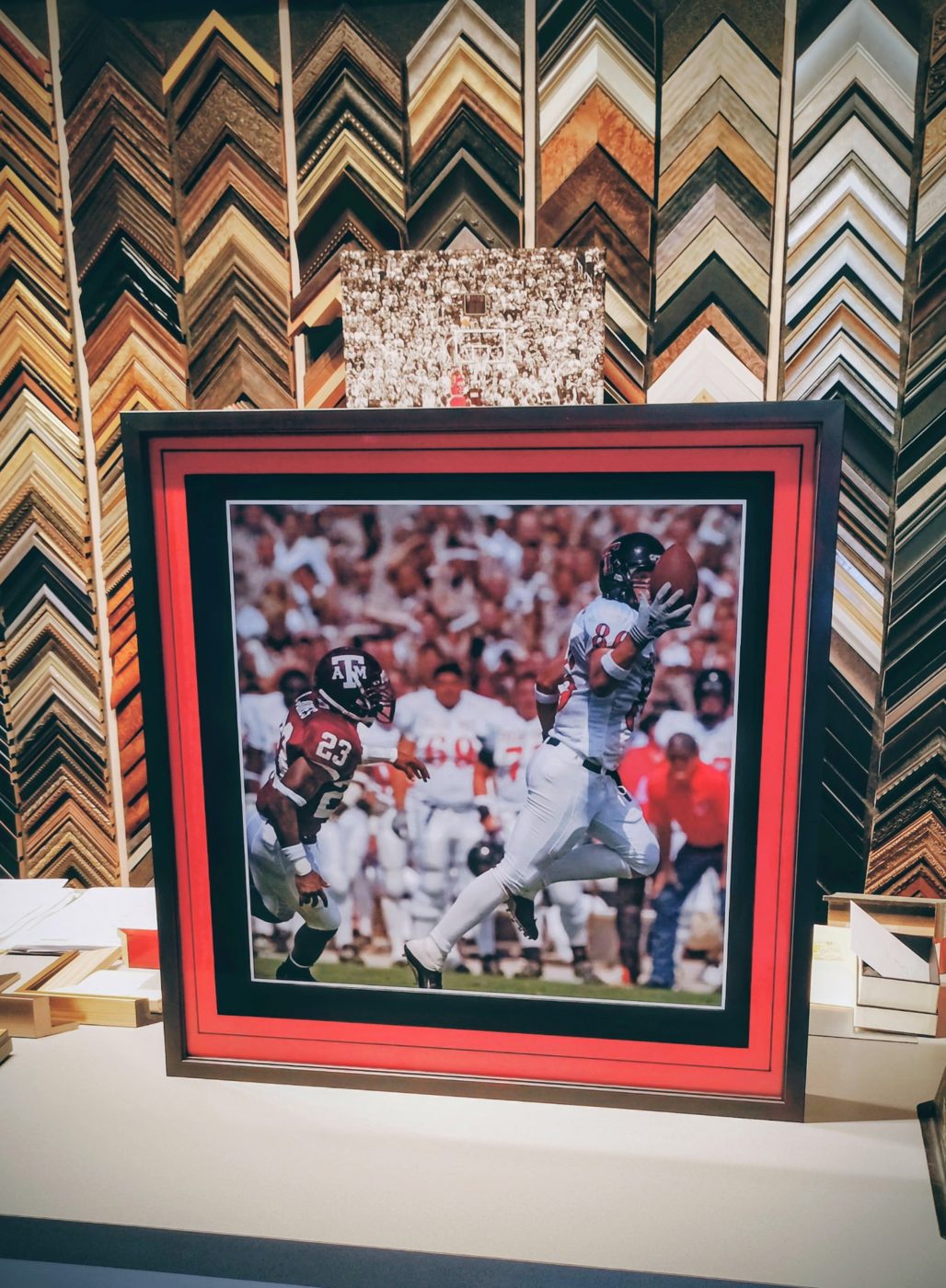 Custom framing work by Uncommon — Lubbock, TX