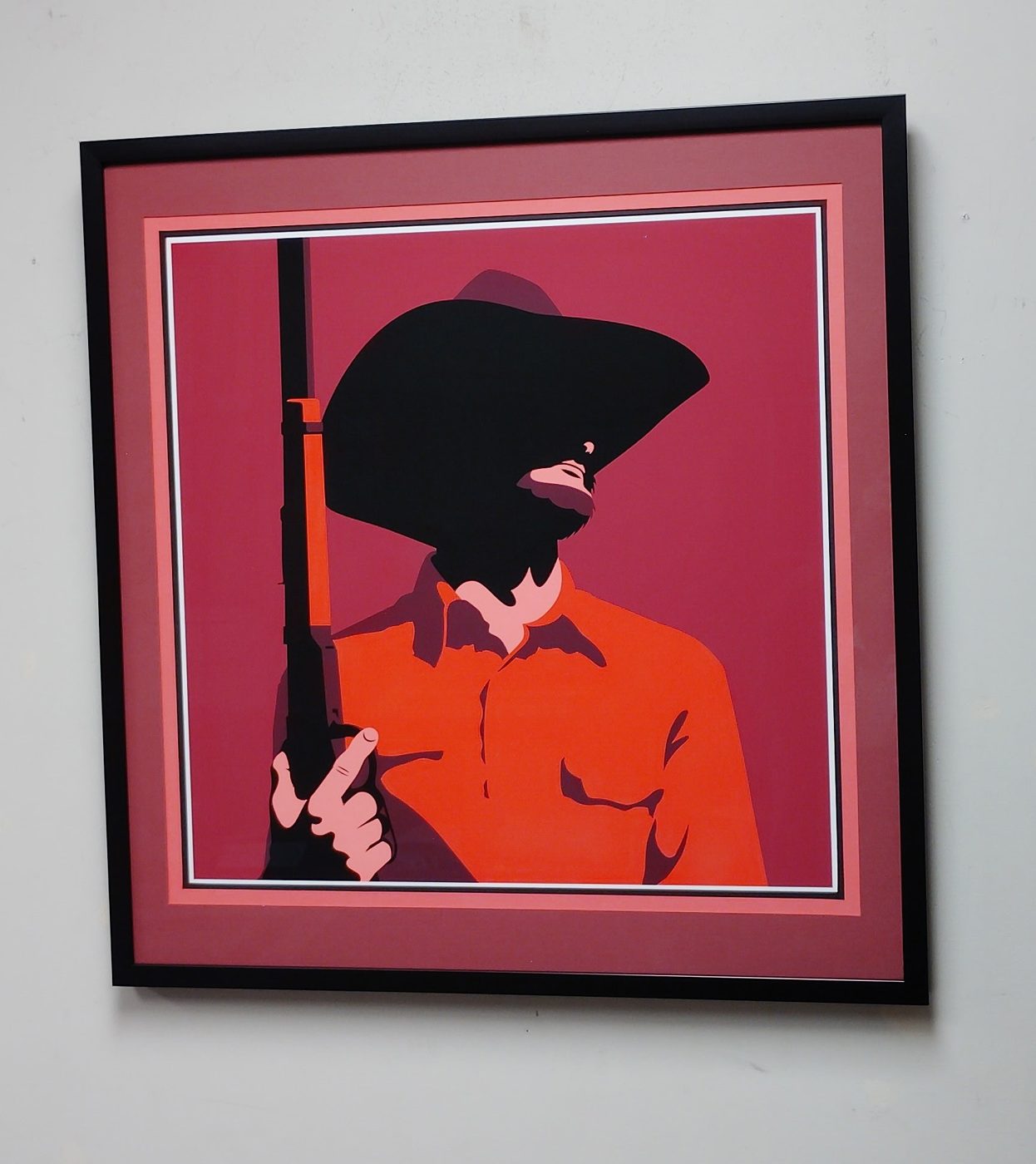 Custom framing work by Uncommon — Lubbock, TX
