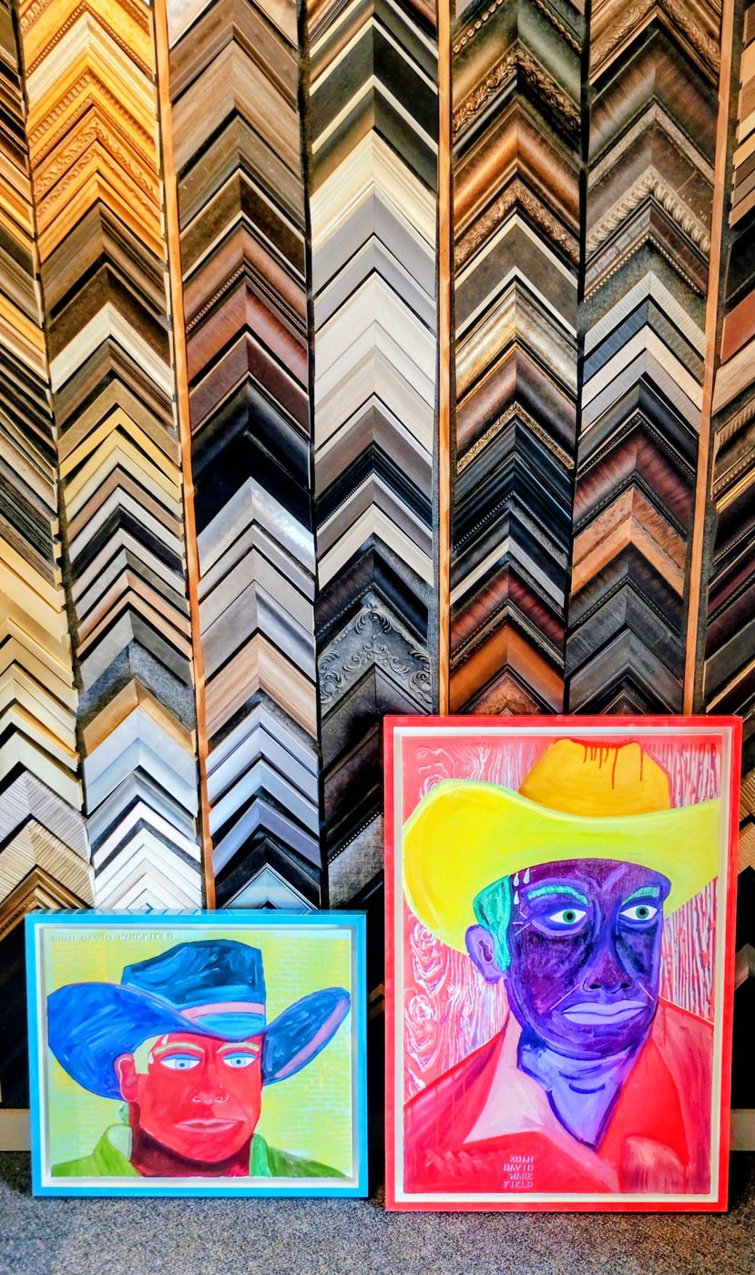 Custom framing work by Uncommon — Lubbock, TX