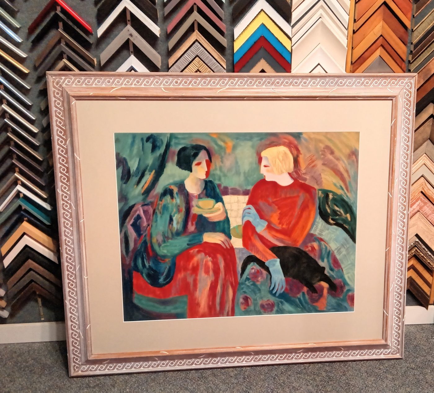 Custom framing work by Uncommon — Lubbock, TX