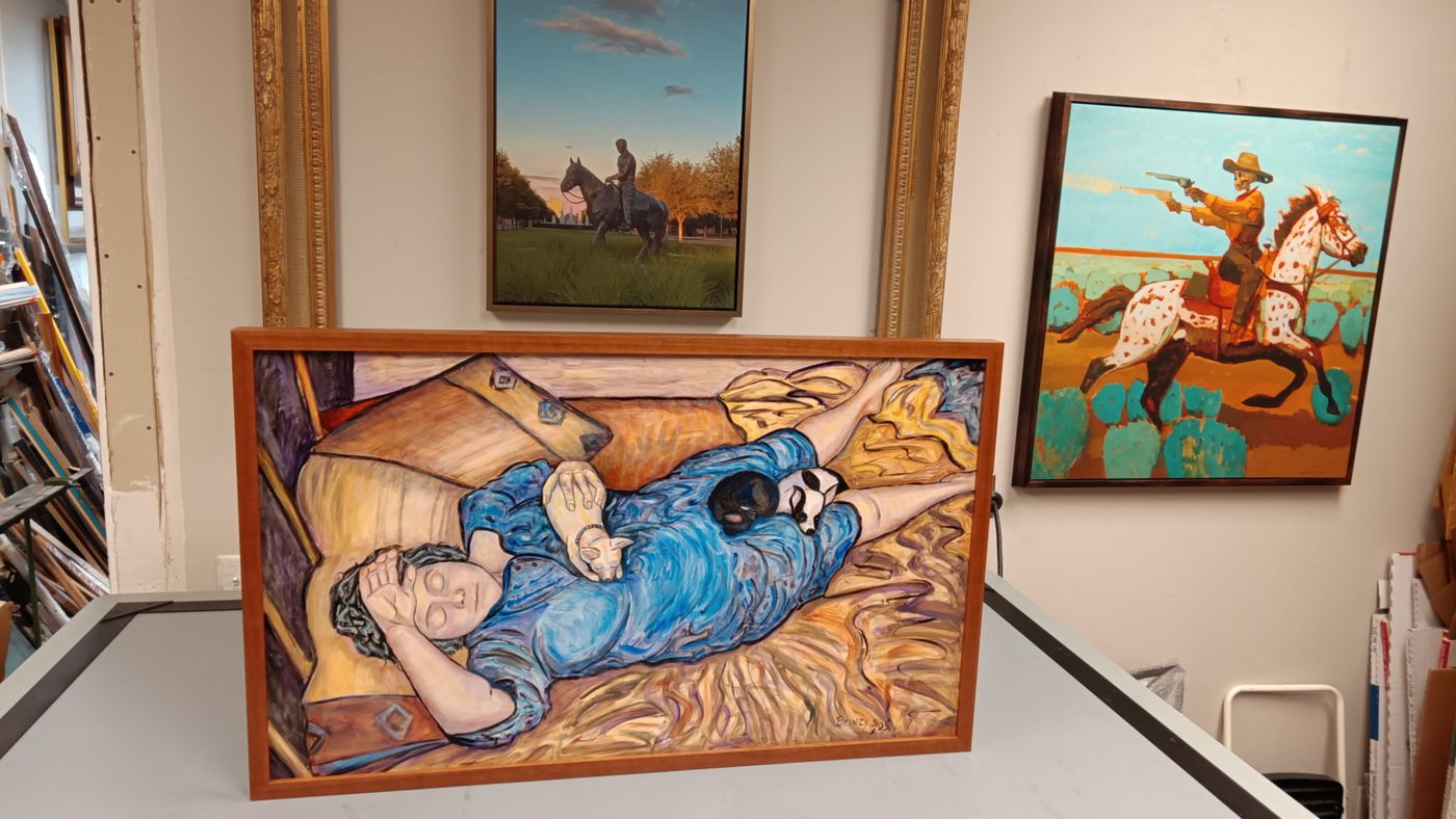 Custom framing work by Uncommon — Lubbock, TX