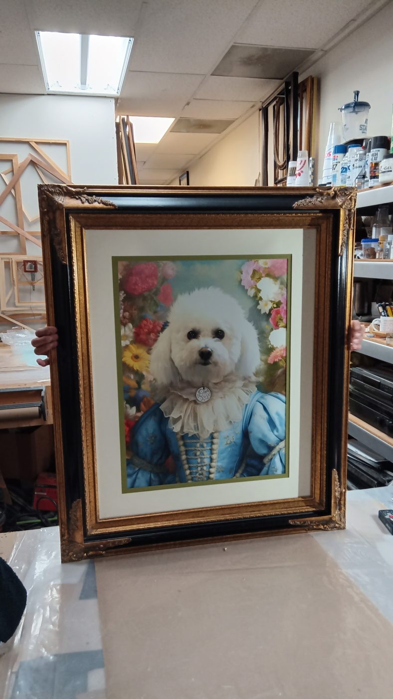 Custom framing work by Uncommon — Lubbock, TX